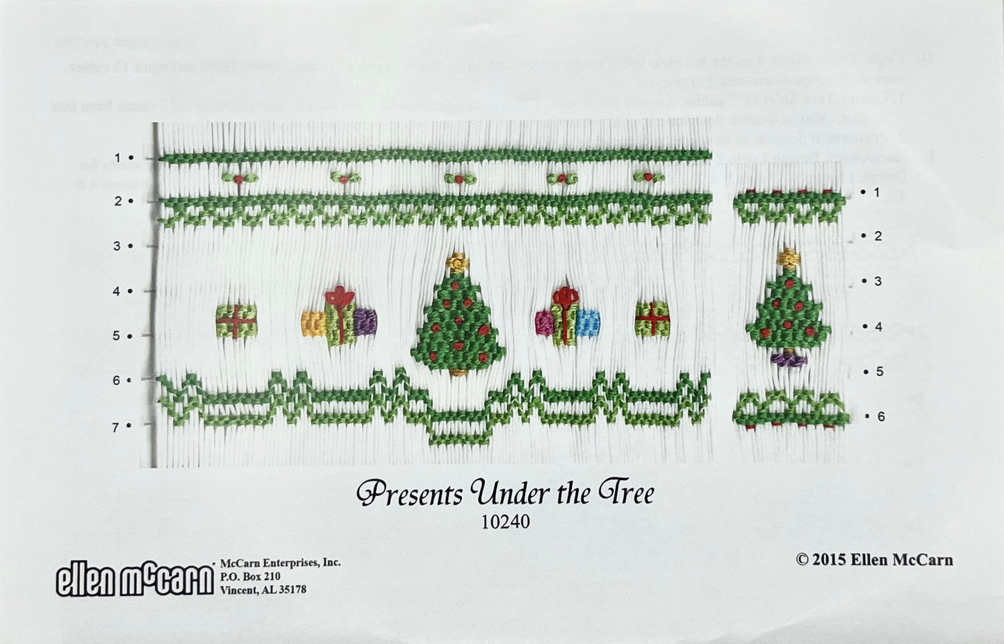 Plate "Presents Under the Tree"