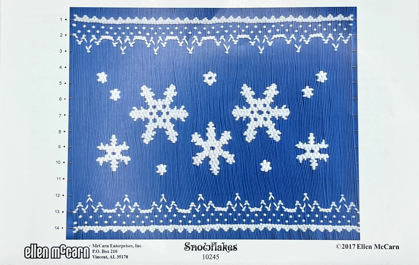 Plate "Snowflakes"