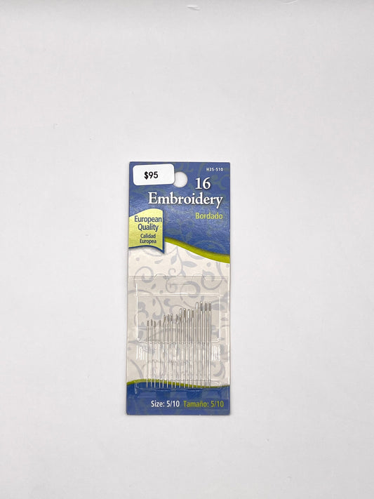 Embroidery Needles