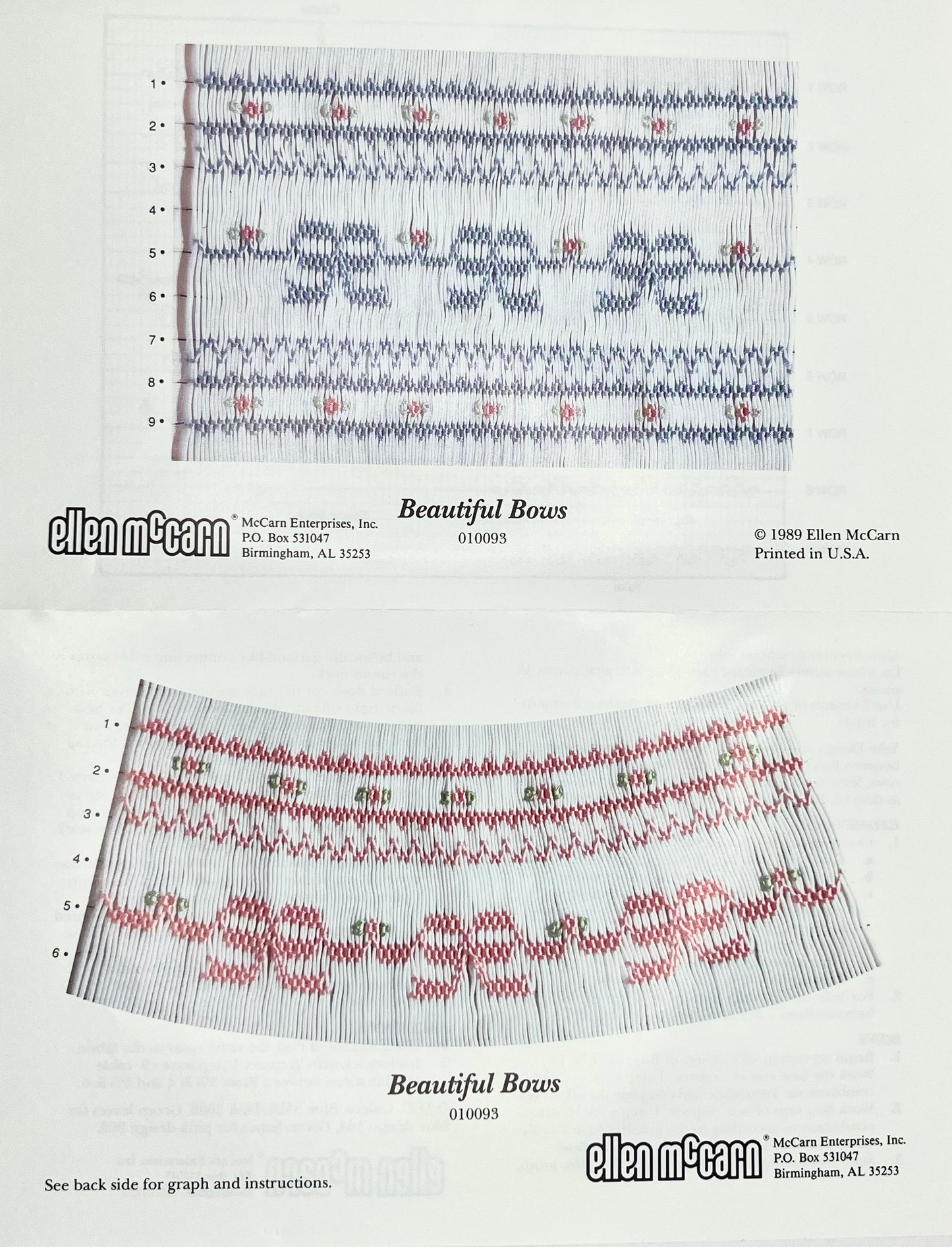 Plate "Beautiful Bows"
