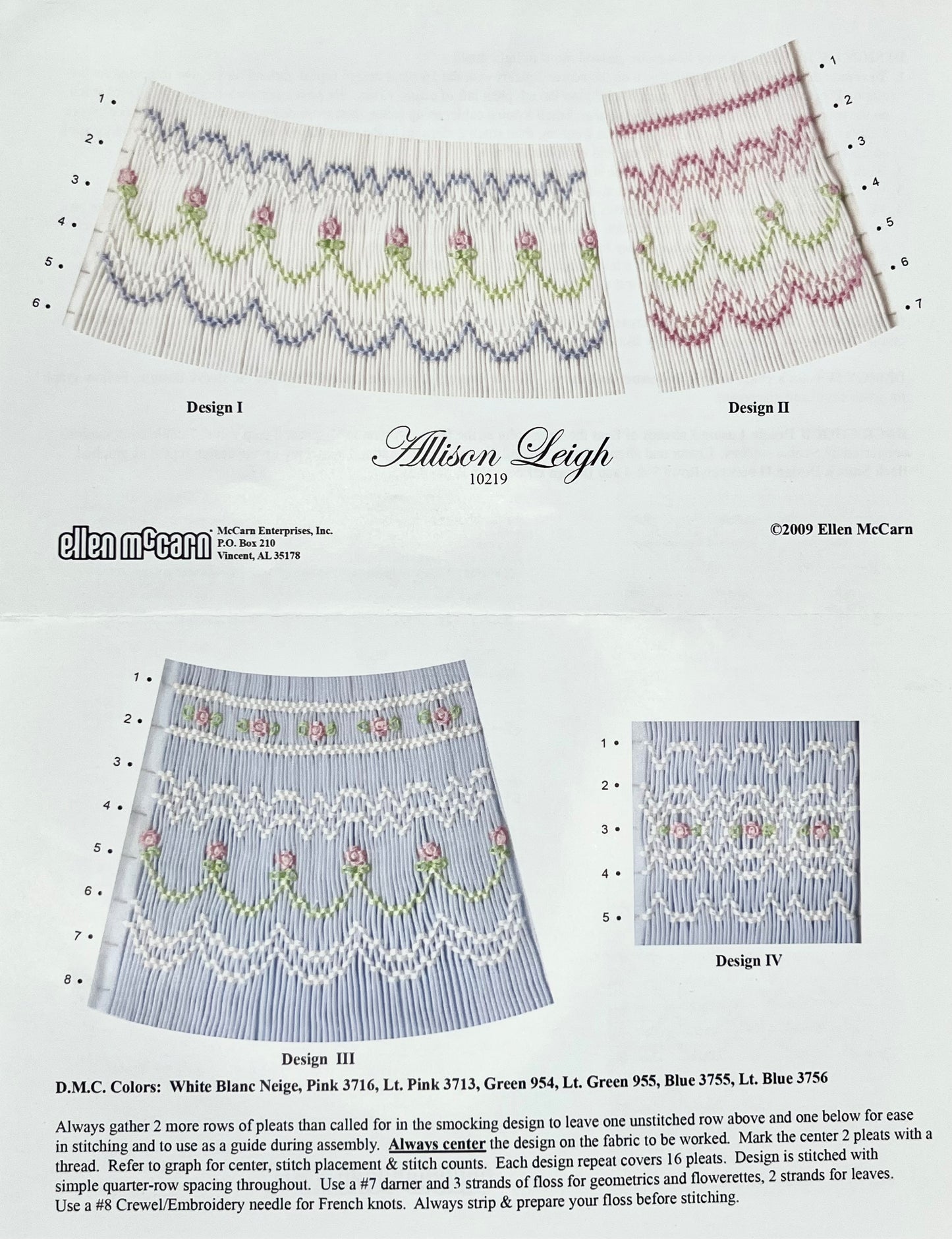 Plate "Allison Leigh"