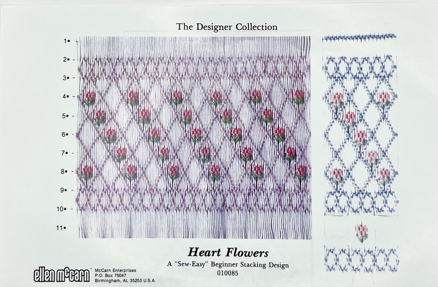 Plate "Heart Flowers"