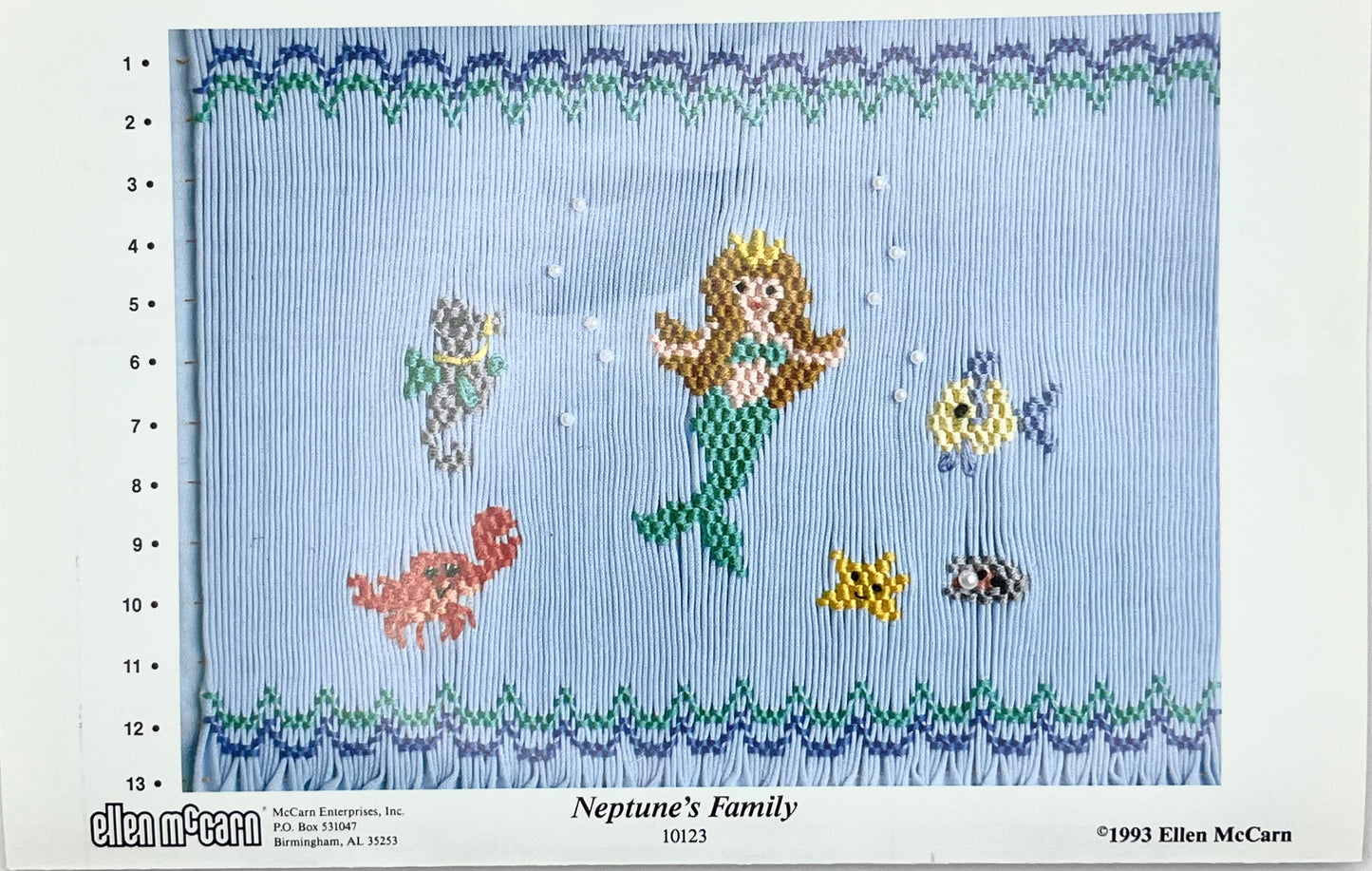Plate "Neptune's Family"