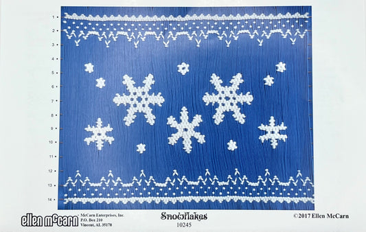 Plate "Snowflakes"